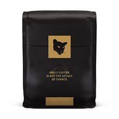 Coffee, Medium Roast Whole Bean Coffee – Black Cat Espresso 12 Ounce Bag with…