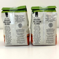 2 Pack Trader Joe’s Organic Fair Trade Bolivian Blend Bean Coffee 12oz