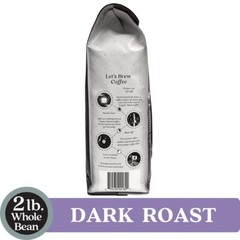 Copper Moon Sumatra Whole Bean Coffee 32 Ounce Bold Flavor Dark Roast
