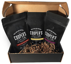 Gourmet Wine & Bourbon Barrel Aged Coffee Bean Gift Set – 3-Pack 4Oz