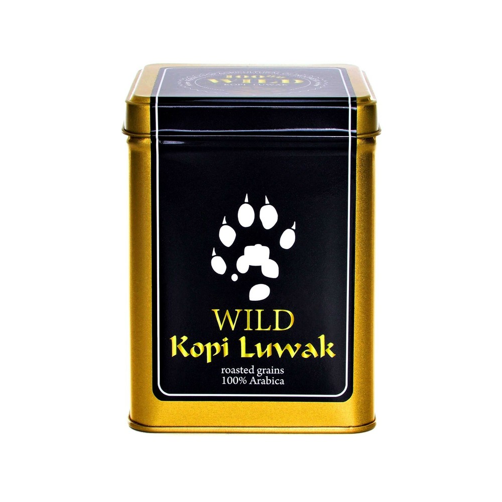 Wild Kopi Luwak 200gr. An elite gift – a real Wild Kopi Luwak from Indonesia