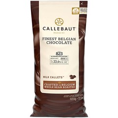 Callebaut Recipe 823 Milk Chocolate Callets? 22 lb. WS-409C823595