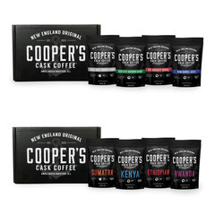 Bourbon Barrel & Single Origin Coffee Box Set – 16Oz Ground Each