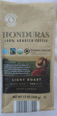 BARISSIMO HONDURAS LIGHT ROAST WHOLE BEAN COFFEE 12-OZ BAG
