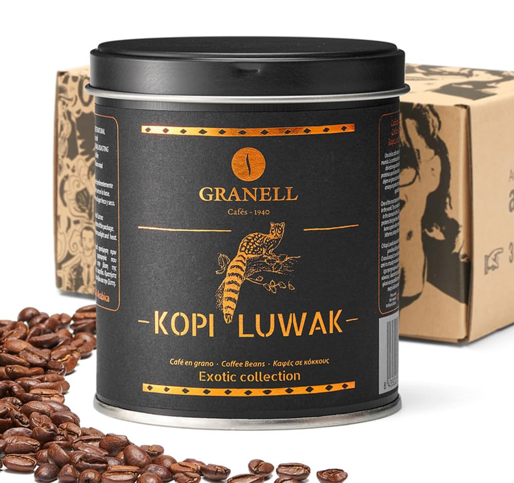 Premium Kopi Luwak Coffee Beans – Rich Aroma & Ultra Smooth Finish 100g