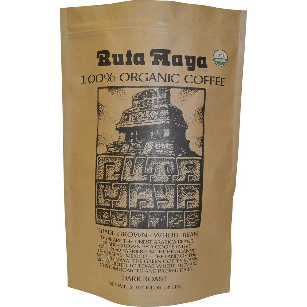 Ruta Maya Organic Dark Roast Coffee, 5 lbs. *FREE SHIPPING*
