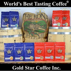 DARK ROAST Coffee Combo – 10 lb / 5 Hawaii Kona Fancy + 5 Jamaica Blue Mountain