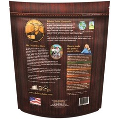 2 Packs Pablo’s Pride Gourmet Guatemala Whole Bean Coffee Medium-Dark Roast 32oz