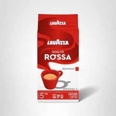 Lavazza Qualità Rossa Ground Coffee, Medium Roast, 8.8 Ounce (Pack of 4)