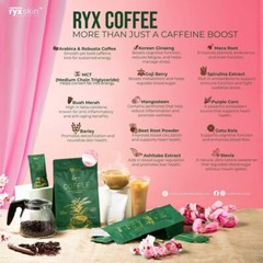 Ryx Coffee: 2 Flavors in one: Classic & White Mocha 10 Sachets