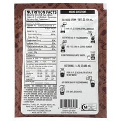 Hot Chocolate Frappe Mix Powder 12 Pack Bulk Instant Drink Dessert