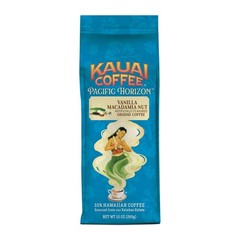 Kauai Hawaiian Vanilla Macadamia Nut Ground Coffee 10oz Bag – Rich Blend
