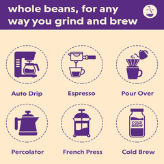 Jamaican Me Crazy® Flavored, Whole Bean Coffee, Vanilla Caramel Crème, Light Roa