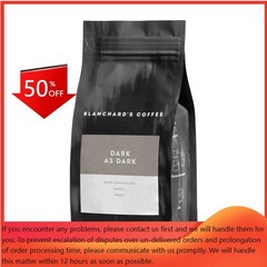 BLANCHARD’S COFFEE CO. Dark as Dark Blend Dark Roast Whole Bean Coffee – 12oz