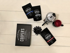 Kentucky Bourbon Barrel Aged Coffee Set – 3 Packs of Whole Bean 4Oz & 12Oz