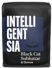 INTELLIGEBTSIA BLACK CAT CLASSIC COFFEE BEANS 12oz