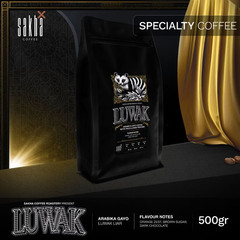 Premium Wild Kopi Luwak Arabica Coffee by Sakha @500G ROASTED COARSE GRIND