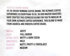 GIANCARLO ESPRESSO COFFEE BEANS 1KG