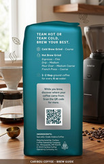 Caribou Coffee Whole Bean Caribou Blend 40 oz Free Shipping