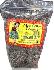 Maui Coffee Roasters Whole Bean Coffee Bulk, Maui Blend, 2-Pound