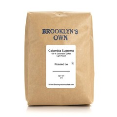 Brooklyn’s Own Light Roast Colombia Supremo Ground Coffee – 100% Columbian Gr…