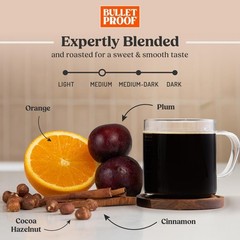 Clean Coffee Tested for Toxins Original Medium Roast Whole Bean Coffee 12oz 3PCS