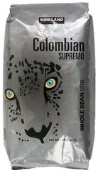 ​Kirkland Colombian Supremo Whole Bean Coffee Medium Roast 3 LB Bags fast ship