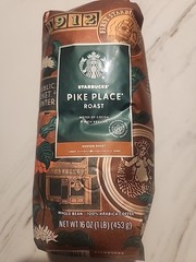 Starbucks Pike Place Medium Roast Whole Bean Coffee 1lb Bag | EXP JULY 2026 NEW