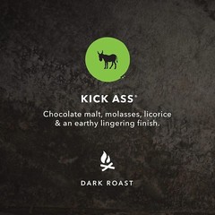 Kicking Horse Kick Ass Dark Roast Ground Kosher Coffee -1 Bag /10 oz 7/26
