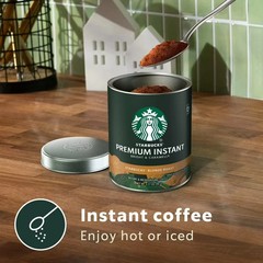 Premium Instant Coffee, Blonde Roast Coffee, Arabica Beans, 3.17 Oz