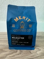 Merit Wildcatter Whole Bean Coffee, 12 Oz (340g)
