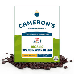 100% Arabica Organic Small Batch Medium Dark Roasted Whole Coffee Beans 4Lbs-Bag