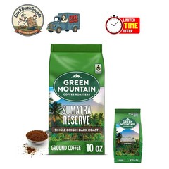 Richly Bold 10oz Dark Roast Sumatra Coffee – Fair Trade Organic Ground Coffee