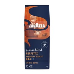 House Blend Perfetto Whole Bean Coffee 12oz Bag, Medium Roast, Full-bodied, I…