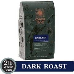 Copper Moon Coffee Dark Sky Blend, Whole Bean, 2 Lb.