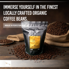ORGANIC PREMIUM SINGLE ORIGIN COFFEE WHOLE BEANS locally Crafted Excellence