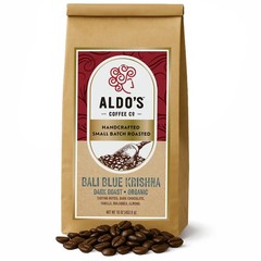 Aldo’s Coffee Company Bali Blue Whole Bean – 16 Ounce (Pack of 1)