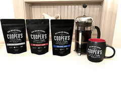 Kentucky Bourbon Barrel Aged Coffee Set – 3 Packs of Whole Bean 4Oz & 12Oz