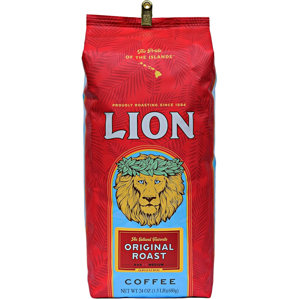 Classic Original Whole Bean Coffee, Medium Roast, a Taste of Aloha – 24 Ounce Ba