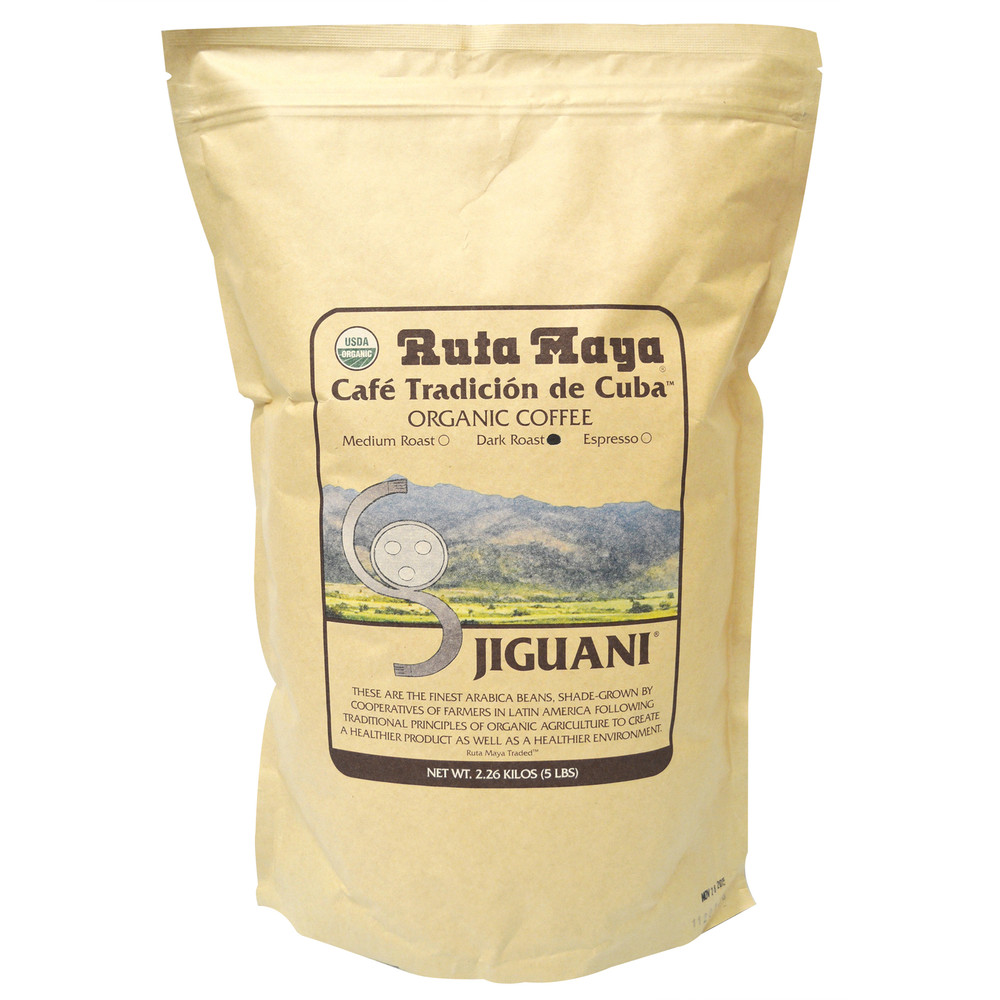 Ruta Maya Organic Jiguaní Whole Bean Coffee 5 Lb