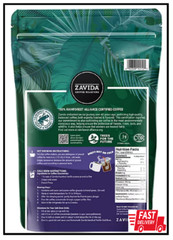 2 PACK – Zavida Coffee Whole Bean Coffee Hazelnut Vanilla 32 oz (Total 64 oz)