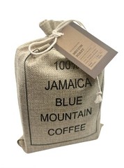 5 lbs of AUTHENTIC Jamaica Blue Mountain Coffee in Burlap Bag – Free Shipping!