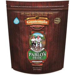 2 Packs Pablo’s Pride Gourmet Guatemala Whole Bean Coffee Medium-Dark Roast 32oz