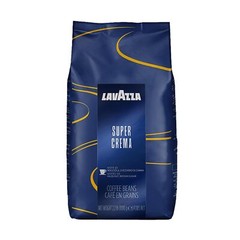 Lavazza Super Crema Whole Bean Coffee 6 Bags 2.2 Lb Mild Creamy Roast