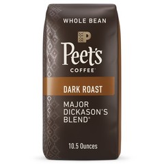 Peet’s Coffee Major Dickason’s Blend Premium Dark Roast Whole Bean Coffee