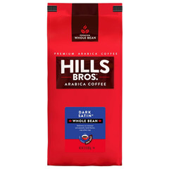 . Dark Satin Whole Bean Coffee – Rich Dark Roast, 6 Packs of 32oz