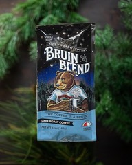 Ravens Brew Whole Bean Bruin Blend, 12-Ounce Bags Pack of 2