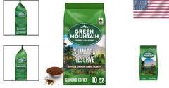 Richly Bold 10oz Dark Roast Sumatra Coffee – Fair Trade Organic Ground Coffee