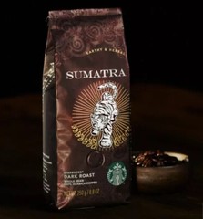 〈Starbucks Japan〉SMATRA whole bean coffee 8.8oz 250g