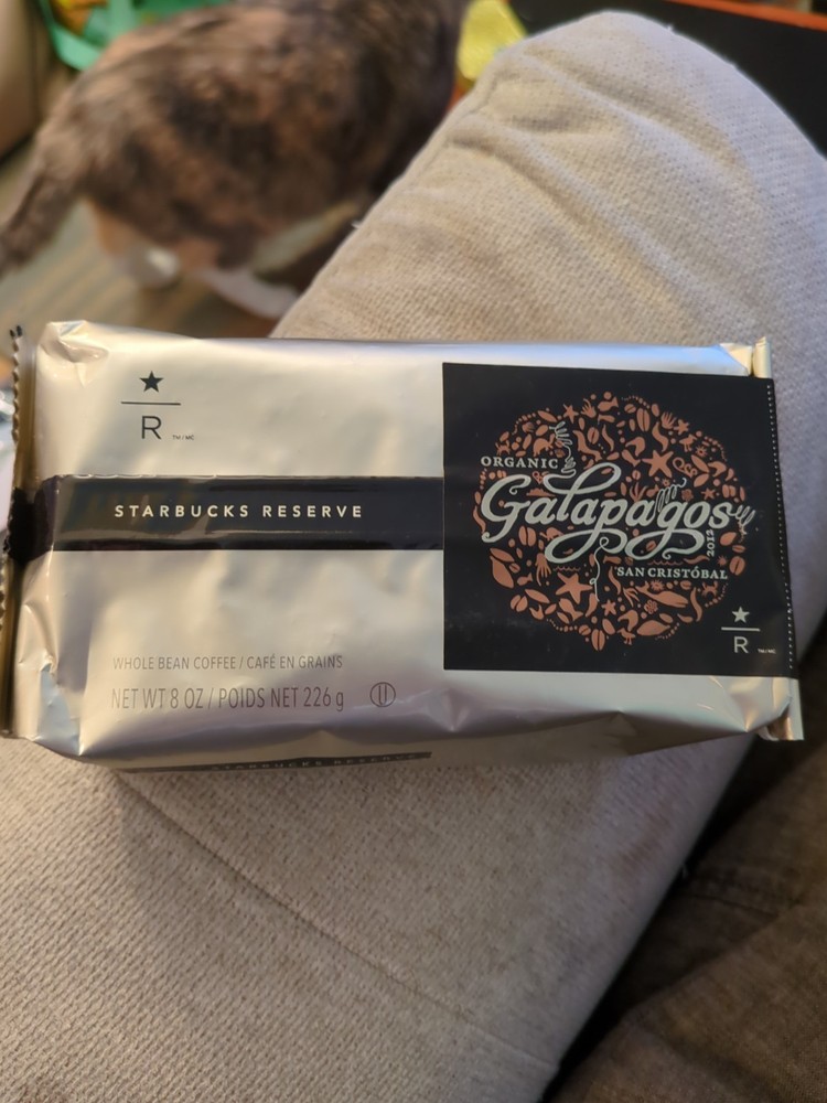Starbucks Reserve Galapagos San Cristobal 8oz Whole Bean Coffee, From 2017, new